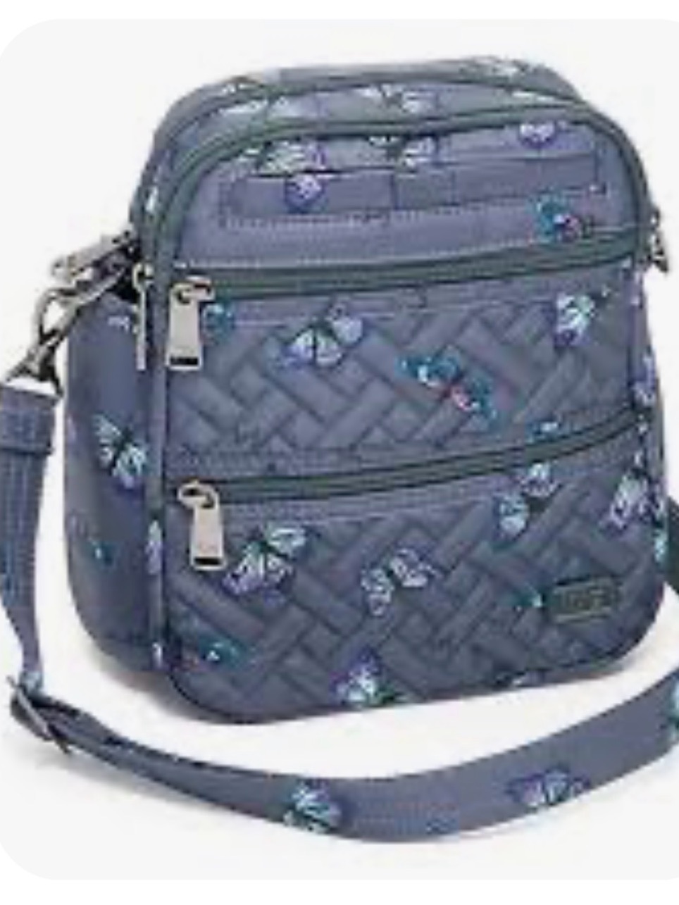 Lug Can Can Xl In Butterfly Grey Nwt